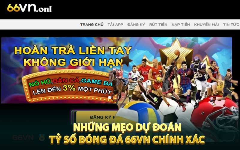 Những mẹo dự đoán tỷ số bóng đá 66vn chính xác